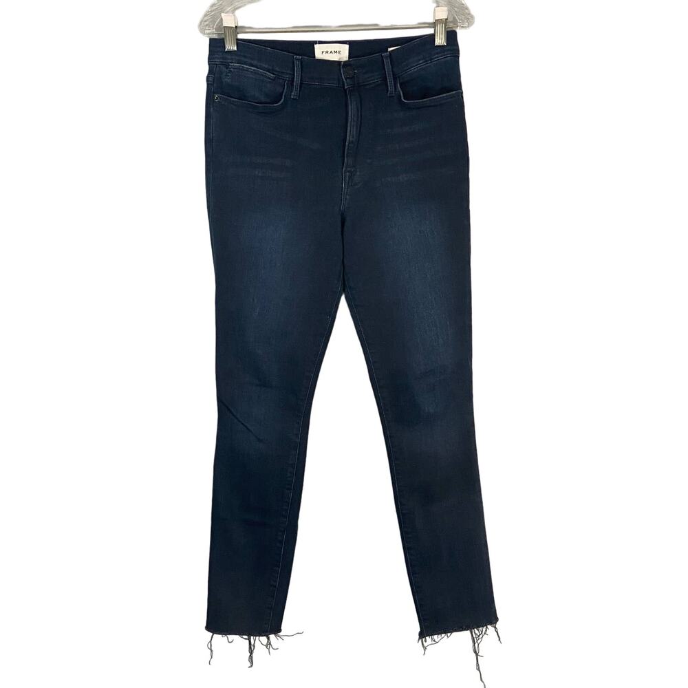FRAME Le High Skinny Jeans - Picture 1 of 8